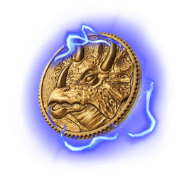 Triceratops Coin