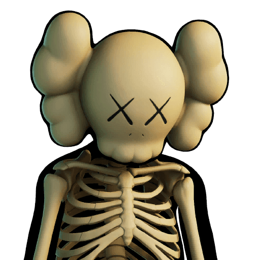 KAWS Skeleton