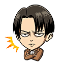Scowling Levi