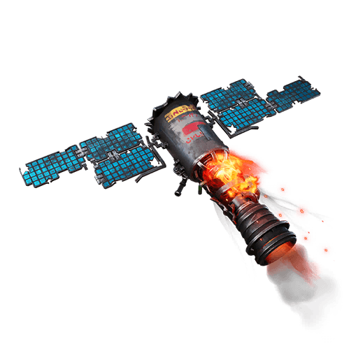 Crashing Satellite