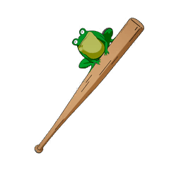 Frog Baseball Bat