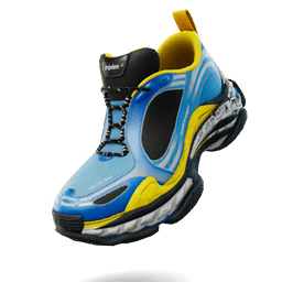 Balenciaga Triple S.2 'Blue/White/Yellow'