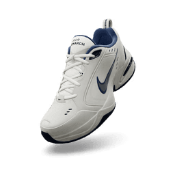 Nike Air Monarch IV 'White/Metallic Silver'