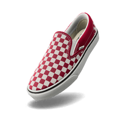 Vans Classic Slip-On Checkerboard 'Chili Pepper'